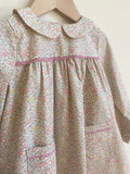 Pretty Wild Kids Bella Long Sleeve Dress - Liberty Spring Flowers