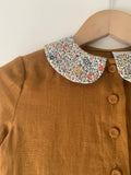 Pretty Wild Billie Dress Ochre with Katie and Millie Collar