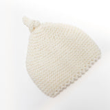 Knitted by Nana Merino Beanie - Cream