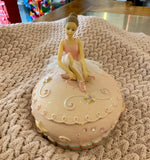 Landmark Ballerina Music Trinket Box