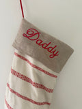 Pretty Wild Kids Christmas Stocking - Danish Stripe