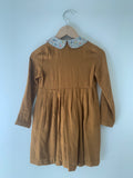 Pretty Wild Billie Dress Ochre with Katie and Millie Collar