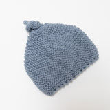 Knitted by Nana Merino Beanie - Shadow