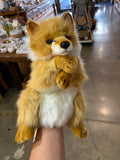 Hansa Fox Hand Puppet 30cm