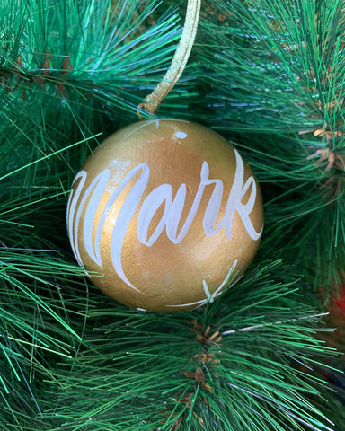 Custom Bauble Christmas 2025