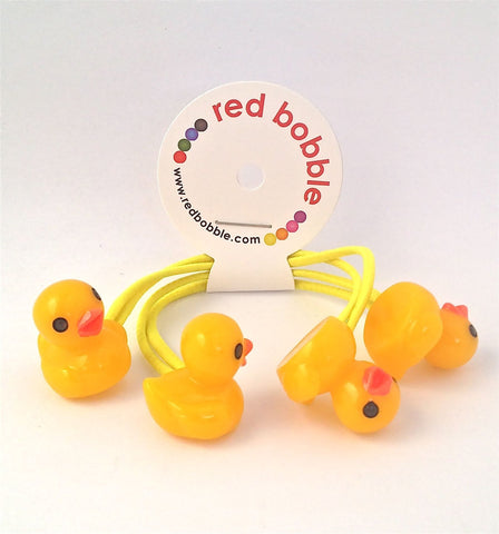 Red Bobble 2 Pack - Mini Ducklings
