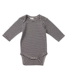 Nature Baby L/S Cotton Bodysuit Navy Stripe