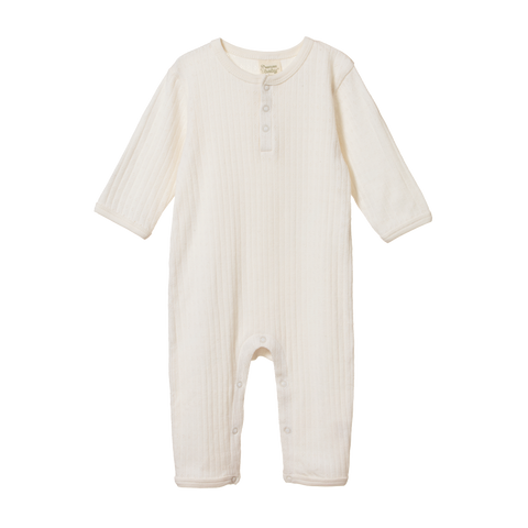 Nature Baby Pointelle Henley Pyjama