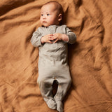 Nature Baby Merino Stretch And Grow Grey Marl