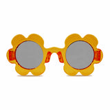 Milk x Soda Flower Candy Sunglasses Orange with Chain Lanyard