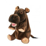 Hansa Hippo Hand Puppet 24cm