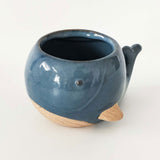 Urban Whale Planter Blue