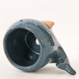 Urban Whale Planter Blue