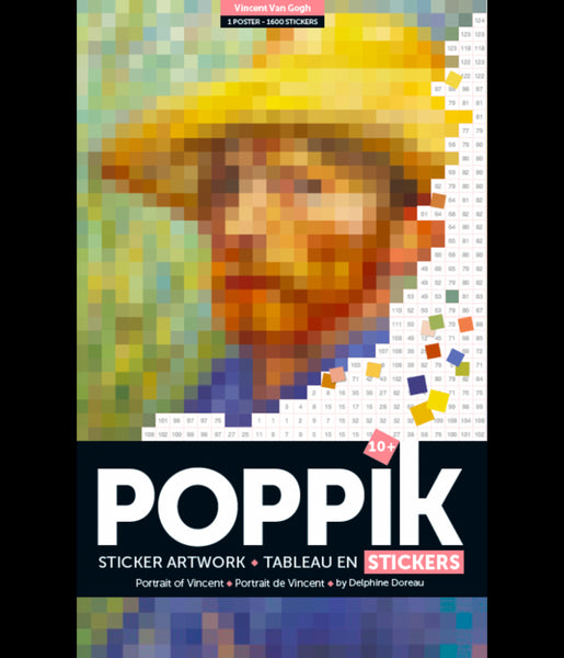 Poppik Pixel Art - Portrait of Vincent